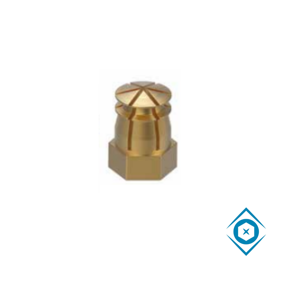 BRASS HEX SOCKET M6/M8  WITHOUT SHERE